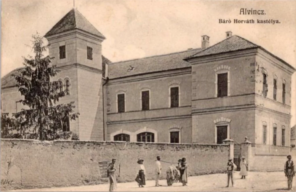Conacul Rhédey, fotografie de arhivă